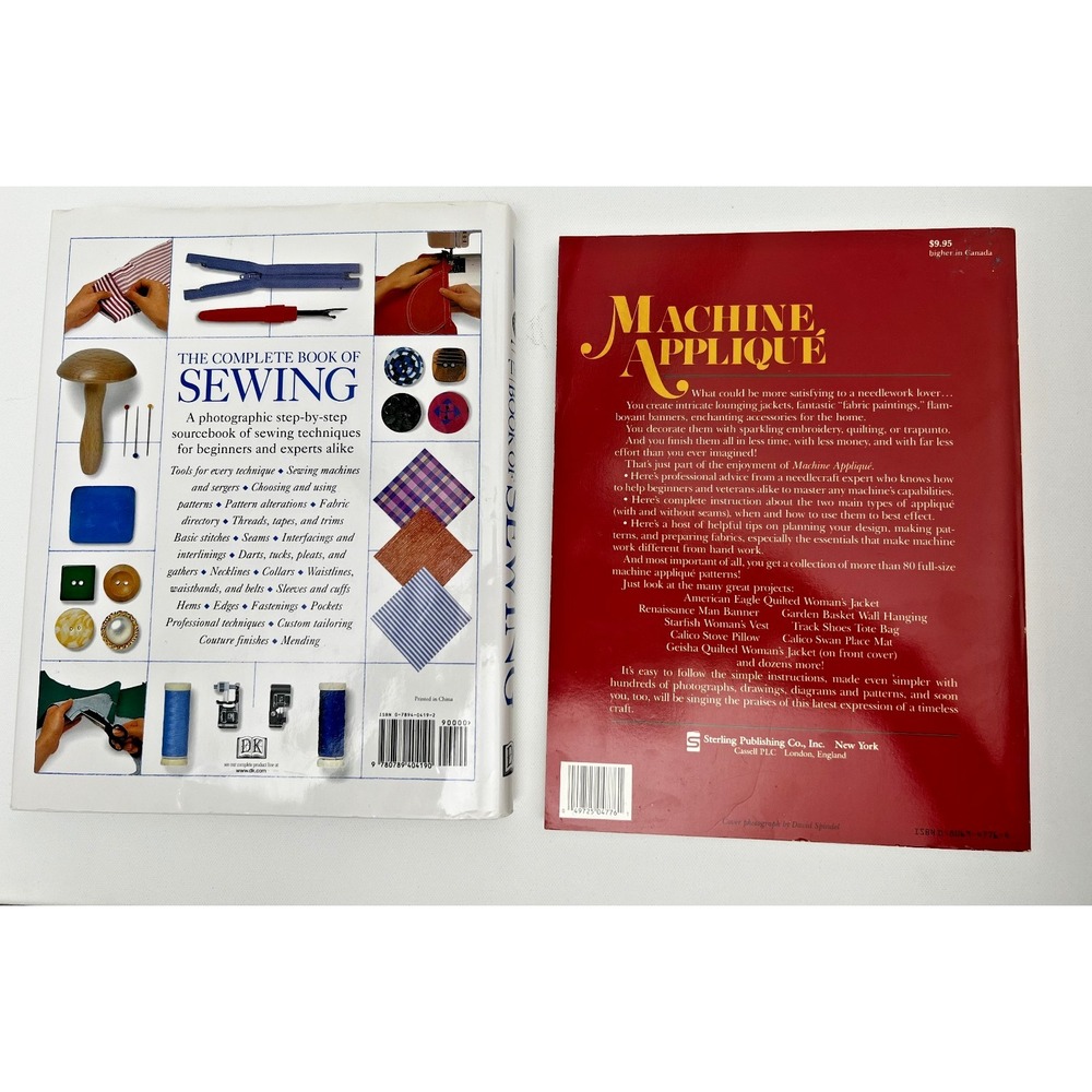 Lot of 2 The Complete Book of Sewing Book Bundle - Picture 2 of 2